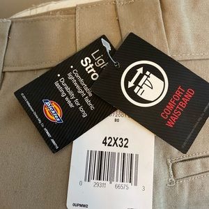 Dickies pants. All brand new with tags. Great for work or casual dress